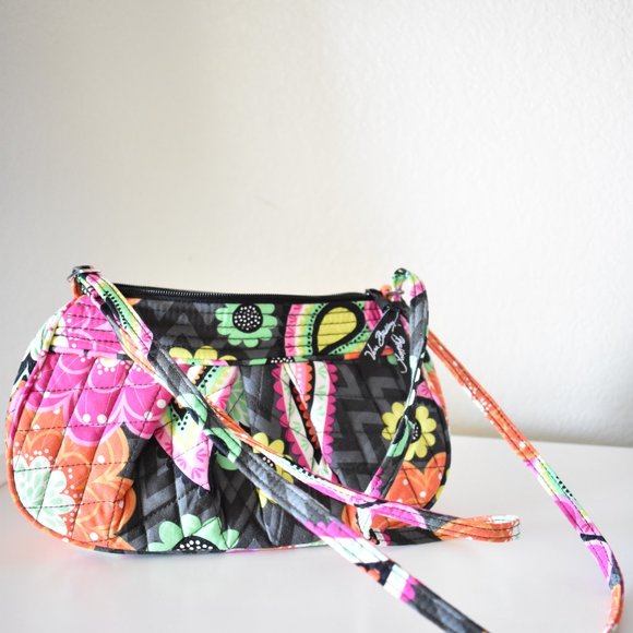 Vera Bradley Ziggy Zinnia Frannie Crossbody - Picture 7 of 13
